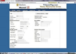 TitleandTag.com Hawaii Vehicle Registration Website